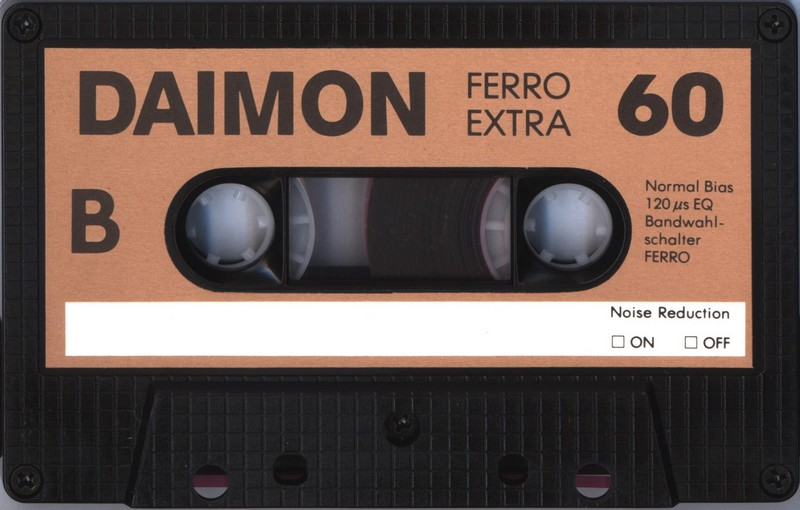 Compact Cassette Daimon 60 Type I Normal 1982 Germany