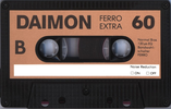 Compact Cassette Daimon 60 Type I Normal 1982 Germany