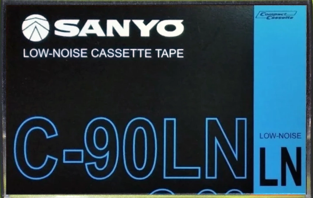 Compact Cassette Sanyo LN 90 Type I Normal 1979 Europe
