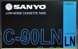 Compact Cassette Sanyo LN 90 Type I Normal 1979 Europe