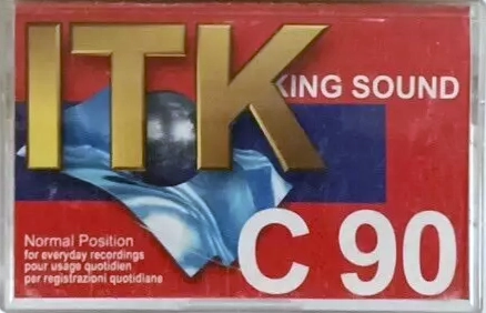 Compact Cassette ITK 90 "King Sound" Type I Normal Europe