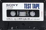 Compact Cassette Sony "P-4-A100" Test Cassette Japan