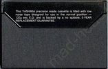 Compact Cassette Yashima UFO+ 60 Type I Normal 1983 UK
