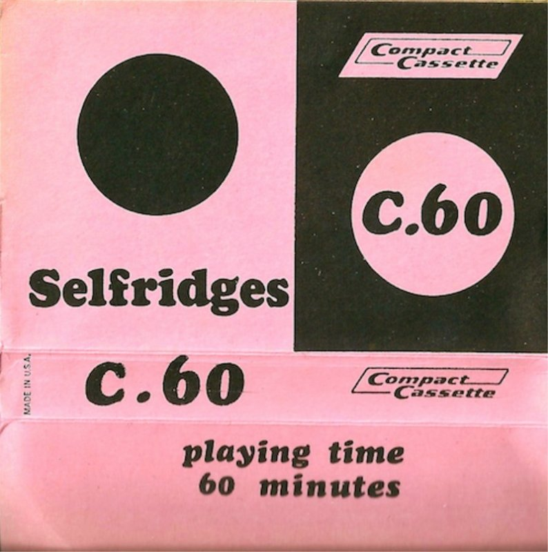 Compact Cassette Selfridges 60 Type I Normal USA