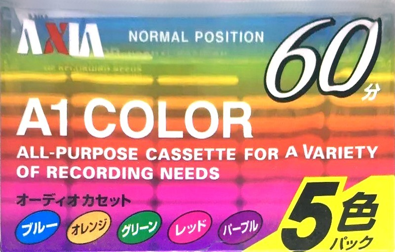 Compact Cassette AXIA A1 60 Type I Normal 2012 China