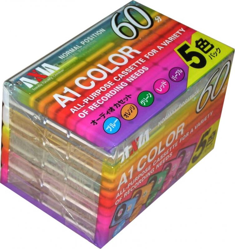Compact Cassette AXIA A1 60 Type I Normal 2012 China