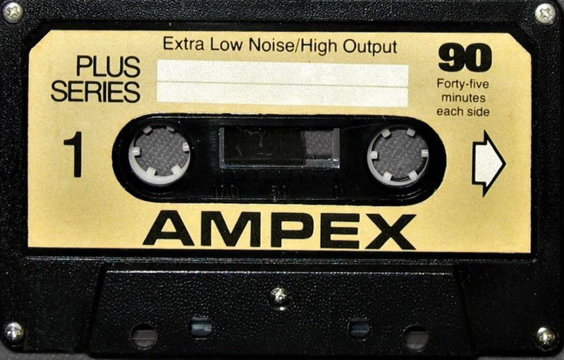 Compact Cassette Ampex Plus Series 90 Type I Normal 1978 Mexico