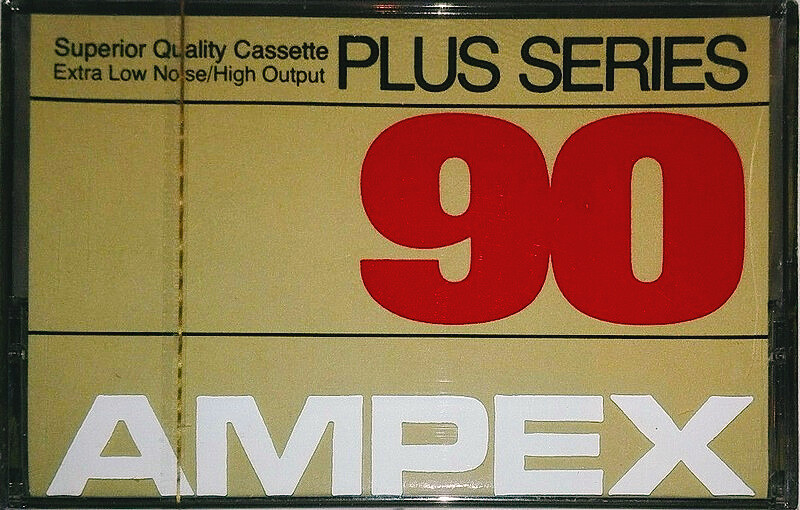 Compact Cassette Ampex Plus Series 90 Type I Normal 1978 Mexico
