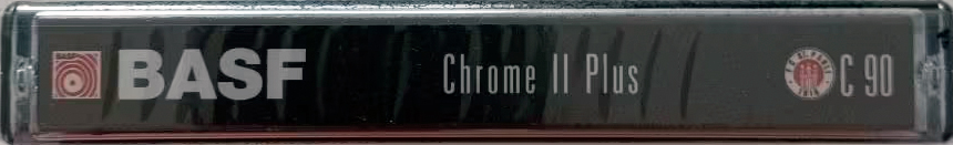 Compact Cassette BASF Chrome II Plus 90 "FC St. Pauli 1910" Type II Chrome Germany