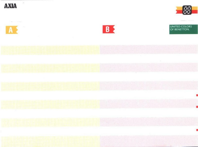 Compact Cassette AXIA United Colors Of Benetton 60 "BT2 60" Type II Chrome 2000 Japan