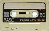 Compact Cassette BASE 60 "white" Type I Normal Unknown Country