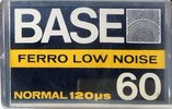 Compact Cassette BASE 60 "white" Type I Normal Unknown Country