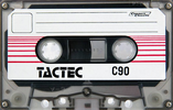 Compact Cassette Tactec 90 Type I Normal Japan