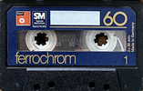 Compact Cassette BASF Ferrochrom 60 Type III Ferro Chrome 1976 Europe
