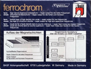 Compact Cassette BASF Ferrochrom 60 Type III Ferro Chrome 1976 Europe