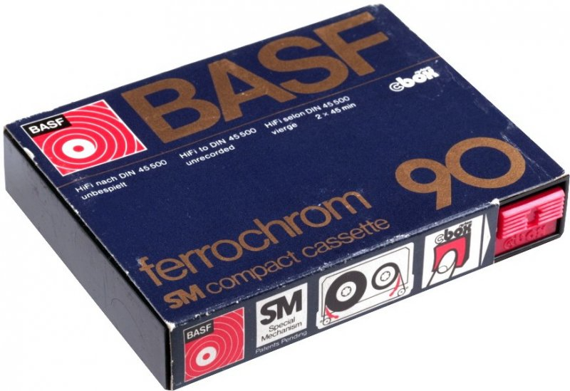 Compact Cassette BASF Ferrochrom 60 Type III Ferro Chrome 1976 Europe