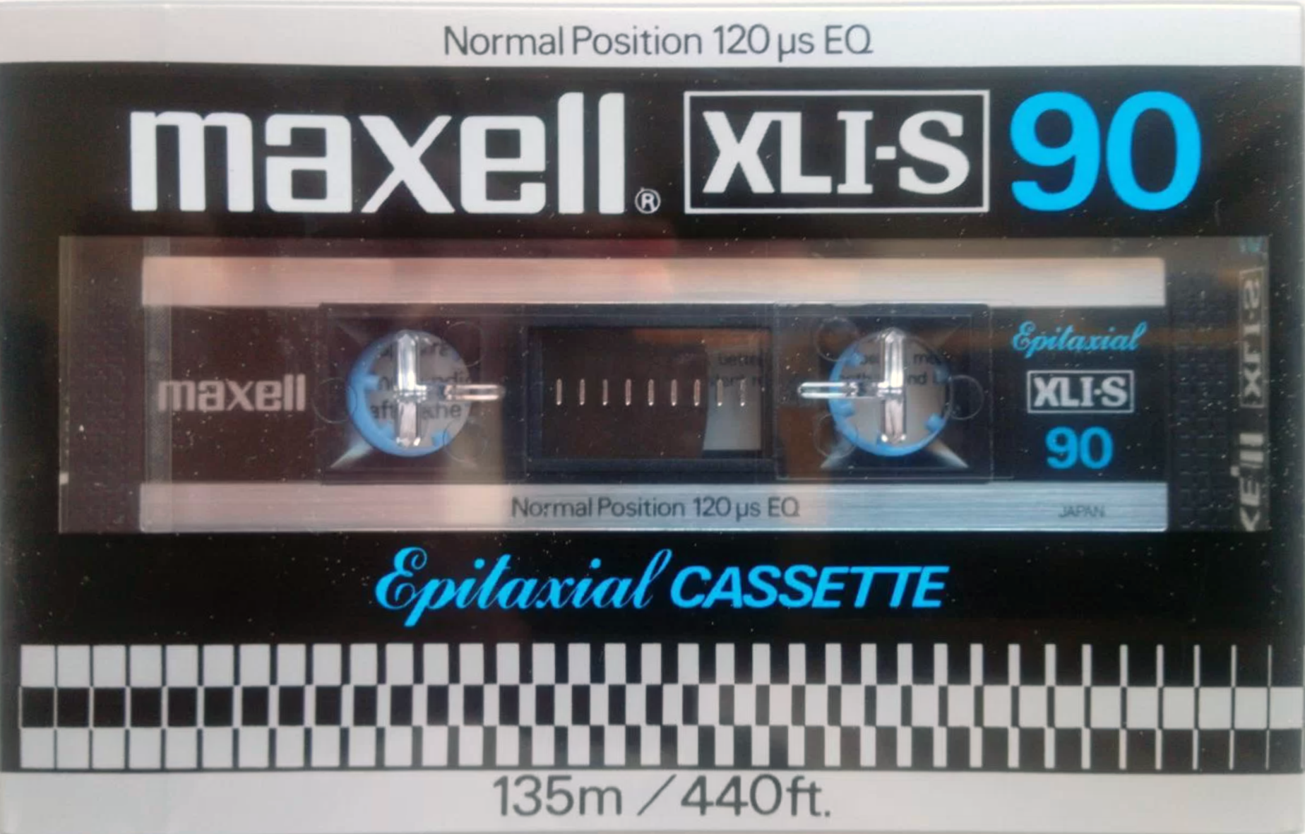 Compact Cassette Maxell XLI-S 90 Type I Normal 1980 USA