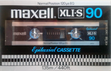 Compact Cassette Maxell XLI-S 90 Type I Normal 1980 USA