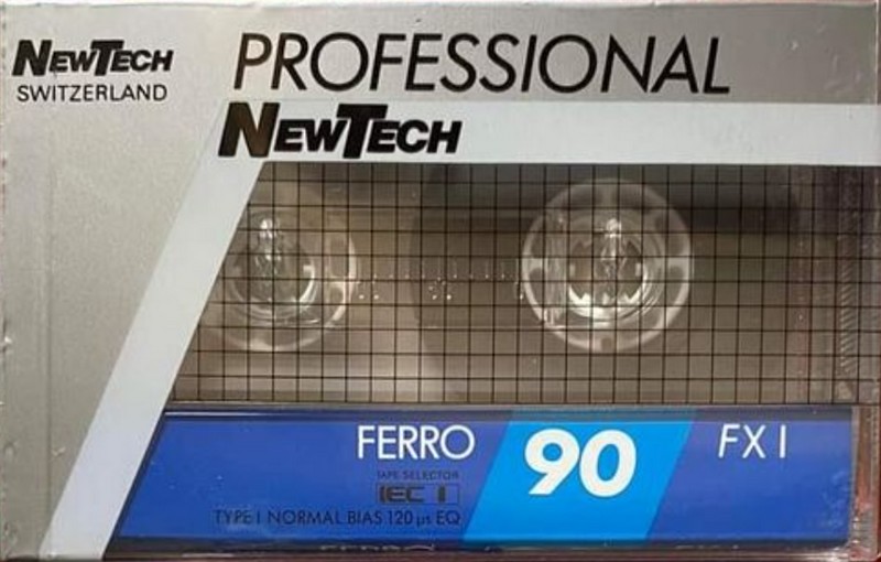 Compact Cassette NewTech 90 "FX I" Type I Normal Switzerland