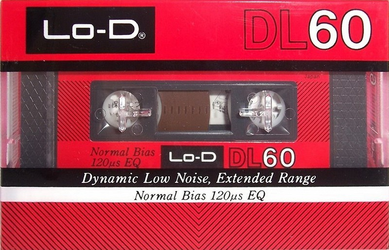 Compact Cassette Lo-D DL 60 Type I Normal 1983 Japan