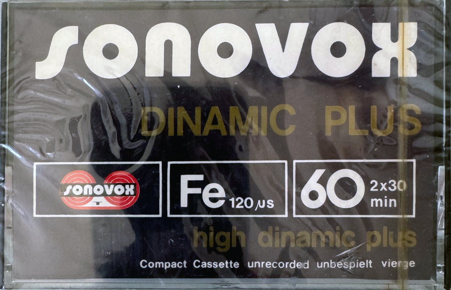 Compact Cassette Sonovox Dinamic Plus 60 "high dinamic plus" Type I Normal 1982 Portugal