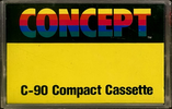 Compact Cassette Concept 90 Type I Normal 1984 Hong Kong