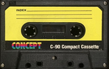 Compact Cassette Concept 90 Type I Normal 1984 Hong Kong