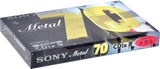 Compact Cassette Sony CDix IV 70 "C-70CDX4D" Type IV Metal 1996 Japan