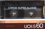 Compact Cassette Sony UCX-S 60 Type II Chrome 1985 Germany