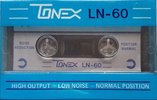 Compact Cassette Tonex LN 60 Type I Normal China
