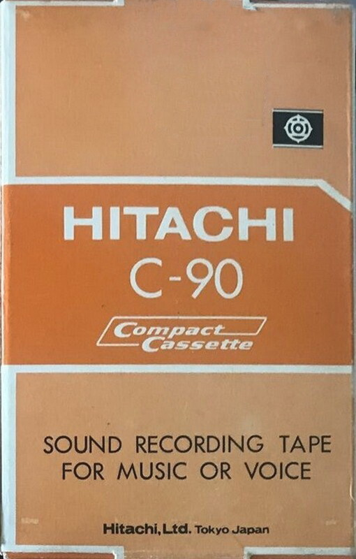 Compact Cassette Hitachi 90 Type I Normal 1970 Japan