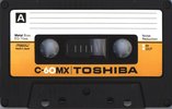 Compact Cassette Toshiba MX 60 Type IV Metal 1980 USA