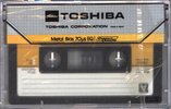 Compact Cassette Toshiba MX 60 Type IV Metal 1980 USA