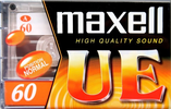 Compact Cassette Maxell UE 60 "UE-60" Type I Normal 2000 Worldwide