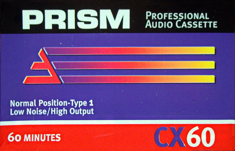 Compact Cassette Prism CX 60 Type I Normal USA