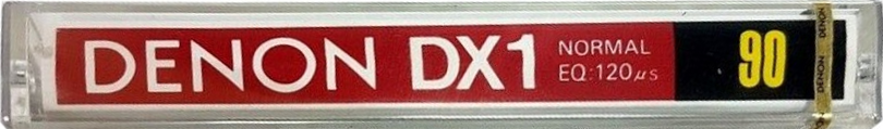 Compact Cassette Denon DX1 90 Type I Normal 1978 Japan