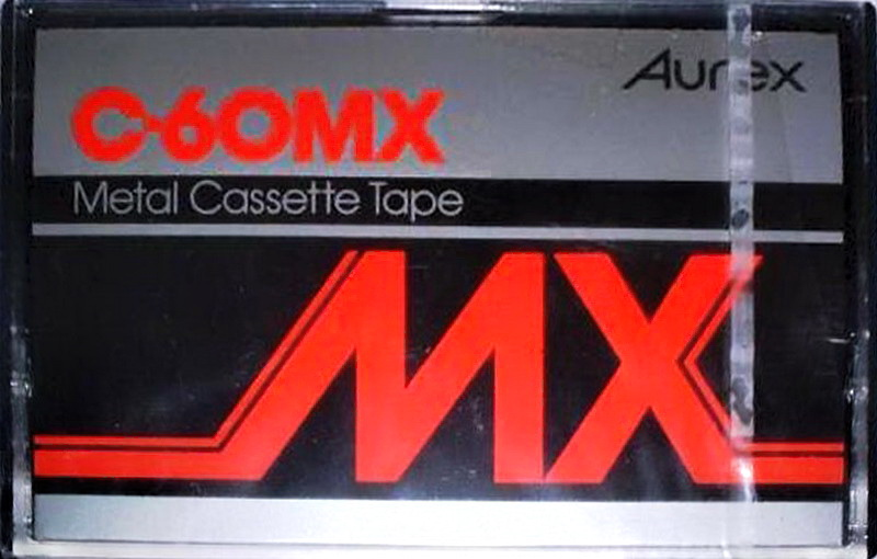 Compact Cassette Aurex MX 60 Type IV Metal 1979 Japan