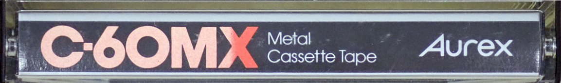 Compact Cassette Aurex MX 60 Type IV Metal 1979 Japan