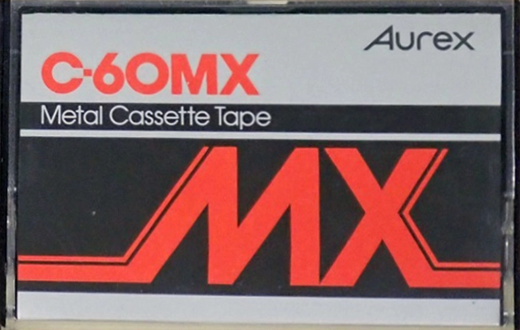 Compact Cassette Aurex MX 60 Type IV Metal 1979 Japan