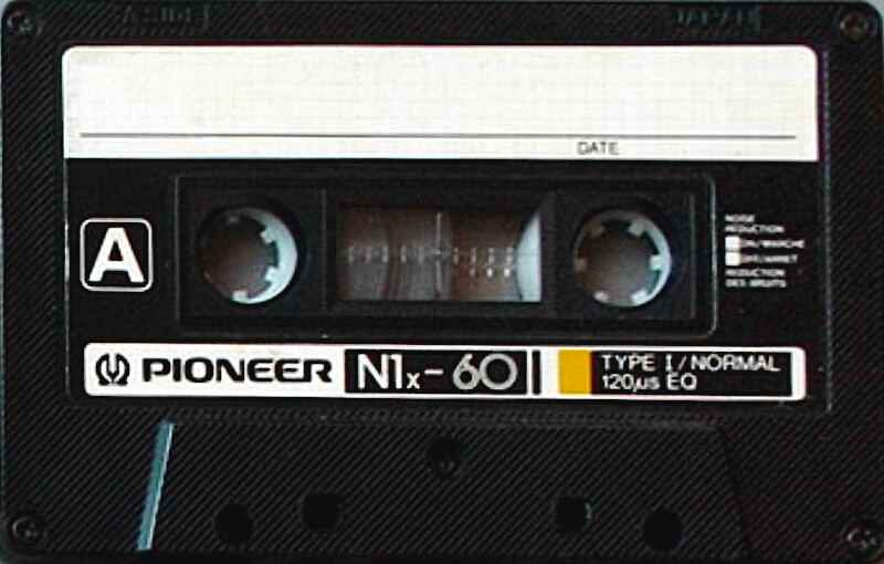 Compact Cassette Pioneer N1x 60 Type I Normal 1983 Japan