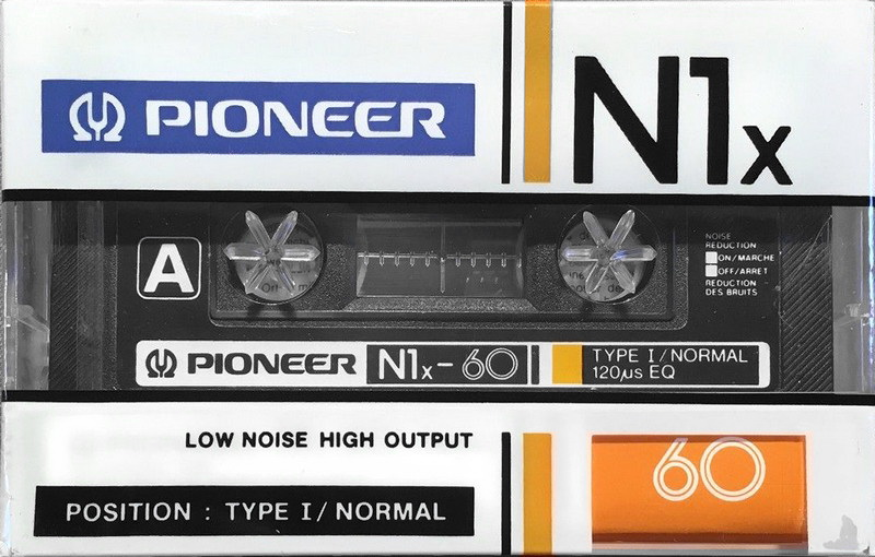 Compact Cassette Pioneer N1x 60 Type I Normal 1983 Japan