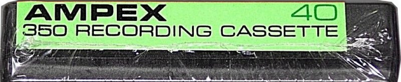 Compact Cassette Ampex 350 40 Type I Normal 1972 Mexico