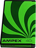 Compact Cassette Ampex 350 40 Type I Normal 1972 Mexico