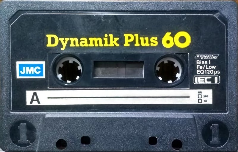 Compact Cassette JMC 60 Type I Normal Hong Kong