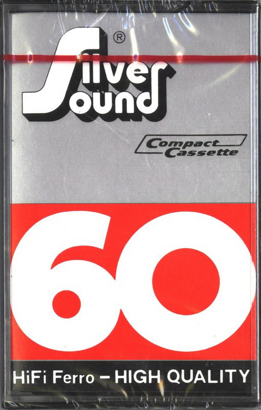 Compact Cassette Silver Sound High Quality 60 Type I Normal 1983 Europe