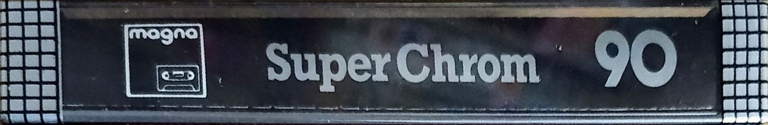 Compact Cassette Magna Super Chrom 90 Type II Chrome 1984 Europe