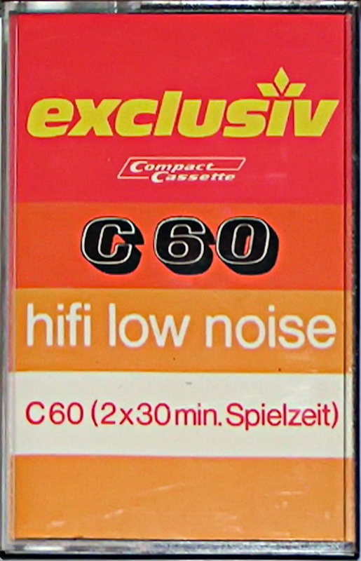 Compact Cassette Exclusiv 60 Type I Normal Hong Kong