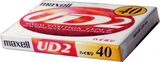 Compact Cassette Maxell UDII / UD2 40 "UD2-40L" Type II Chrome 1997 Japan