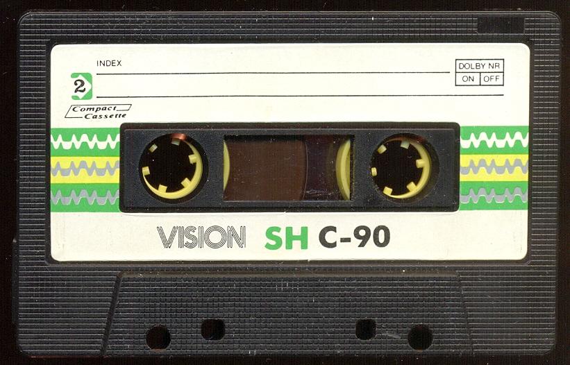 Compact Cassette Vision SH 90 Type I Normal 1982 Europe