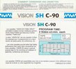 Compact Cassette Vision SH 90 Type I Normal 1982 Europe